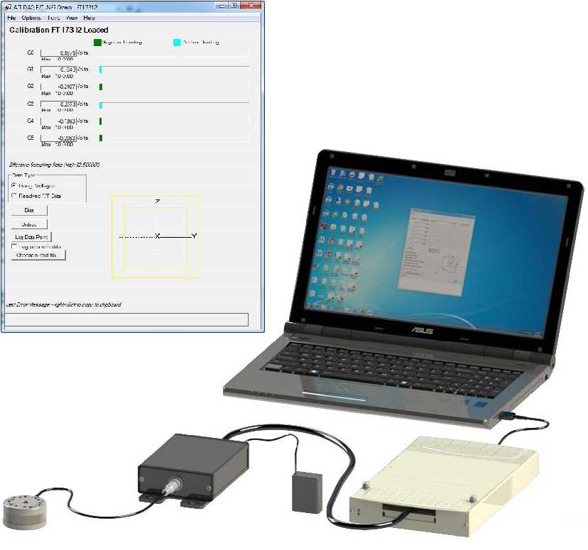 FC-DAQ六維力傳感器配數(shù)據(jù)采集系統(tǒng)